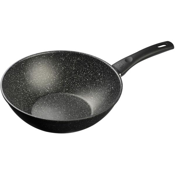 ballarini vipiteno wok - 28 cm, alluminio, nerolite