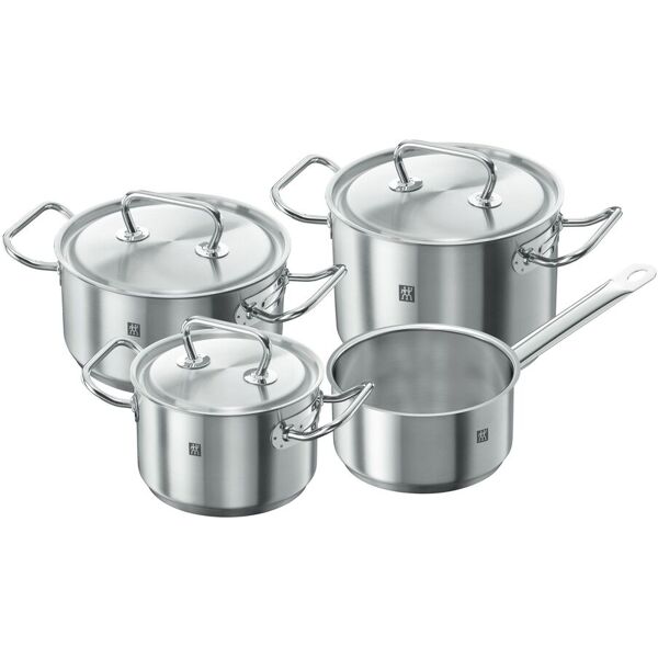 zwilling twin classic set di pentole - 4-pz., 18/10 acciaio inossidabile