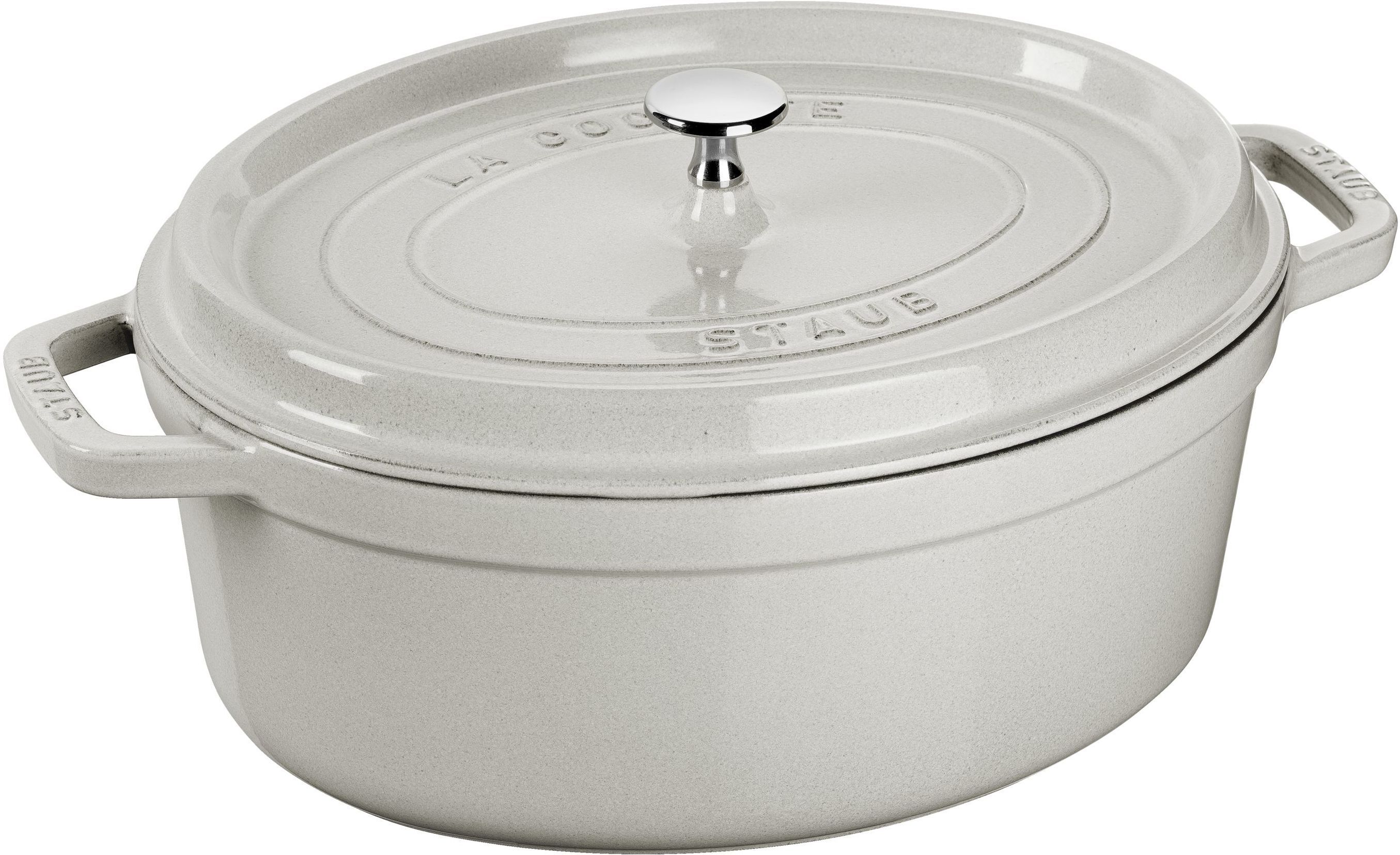 Staub La Cocotte ovale - 29 cm, tartufo bianco