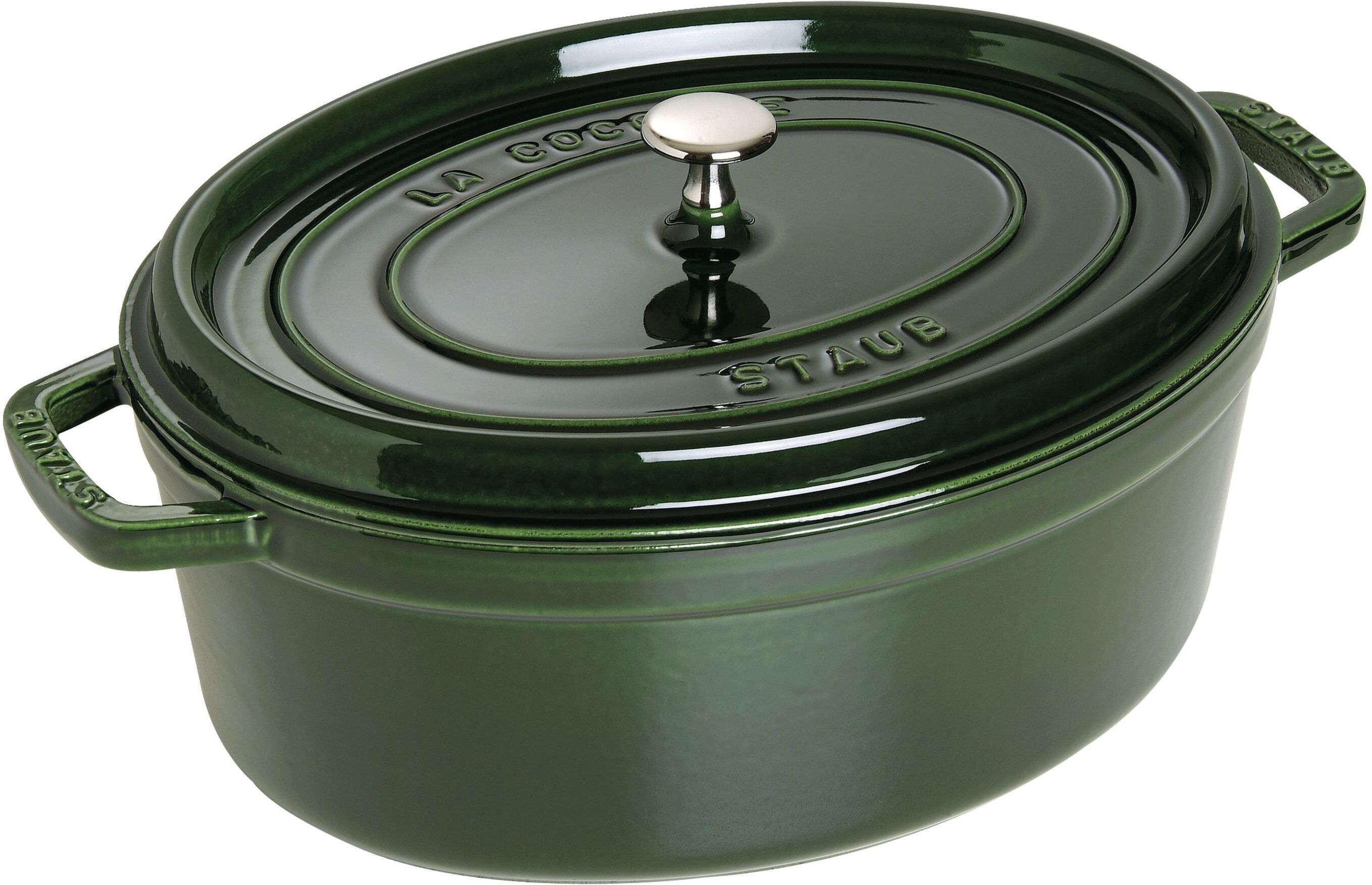 Staub La Cocotte ovale - 31 cm, basilico