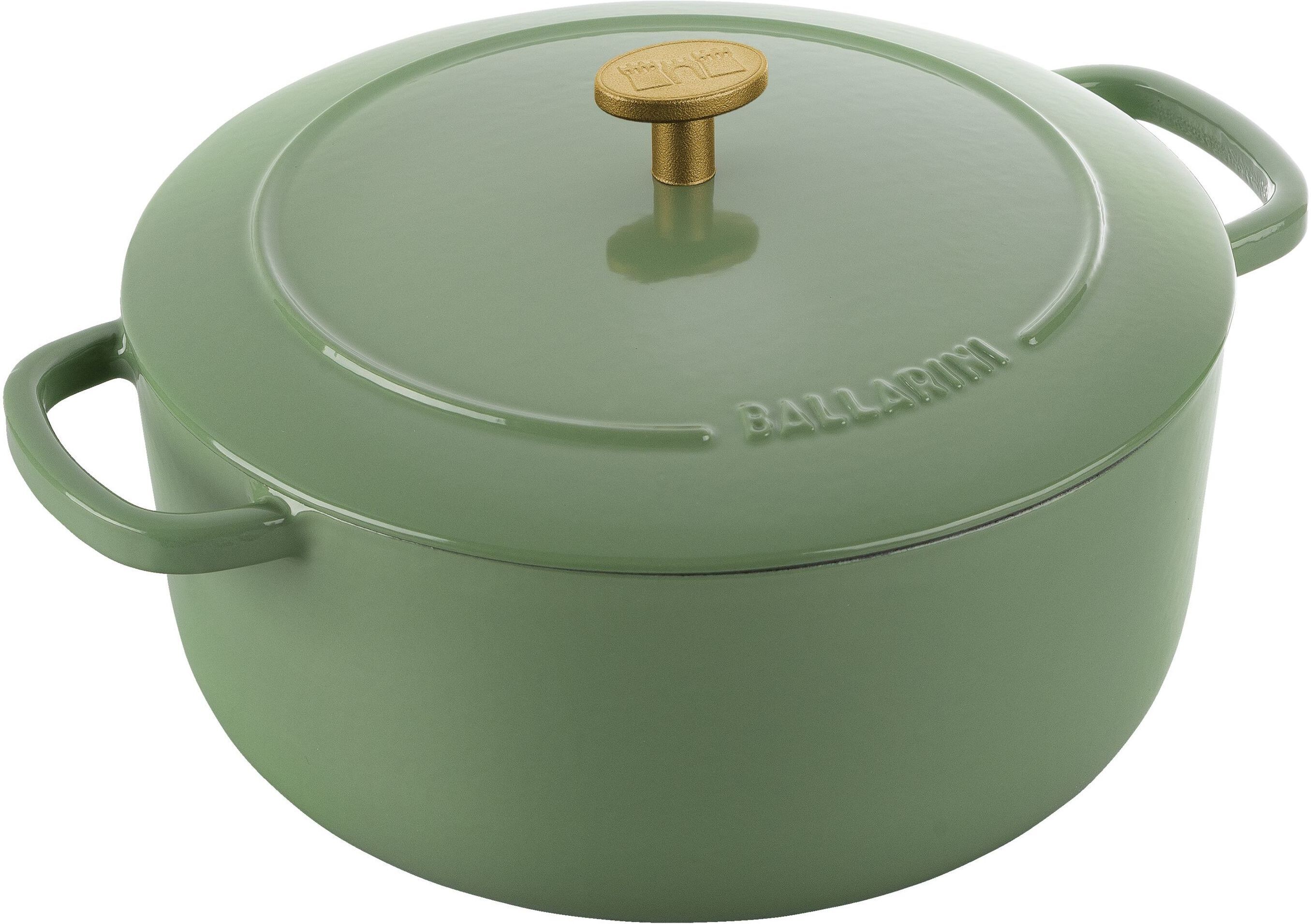 BALLARINI Bellamonte Cocotte rotonda - 24 cm, verde