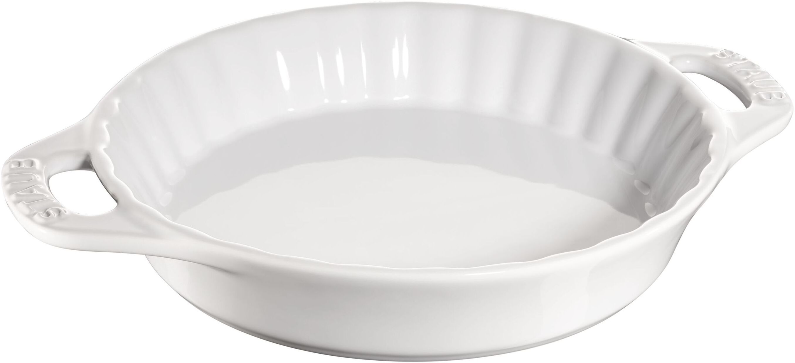 Staub Ceramique Tortiera rotonda - 24 cm, bianco