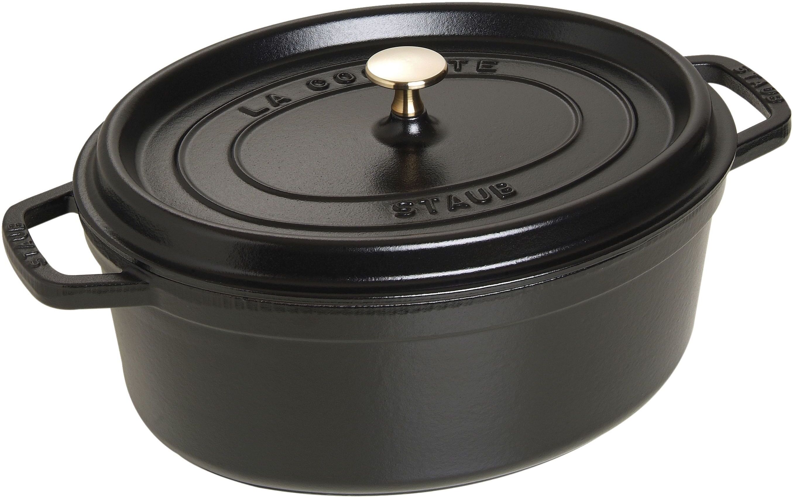 Staub La Cocotte ovale - 31 cm, Nera