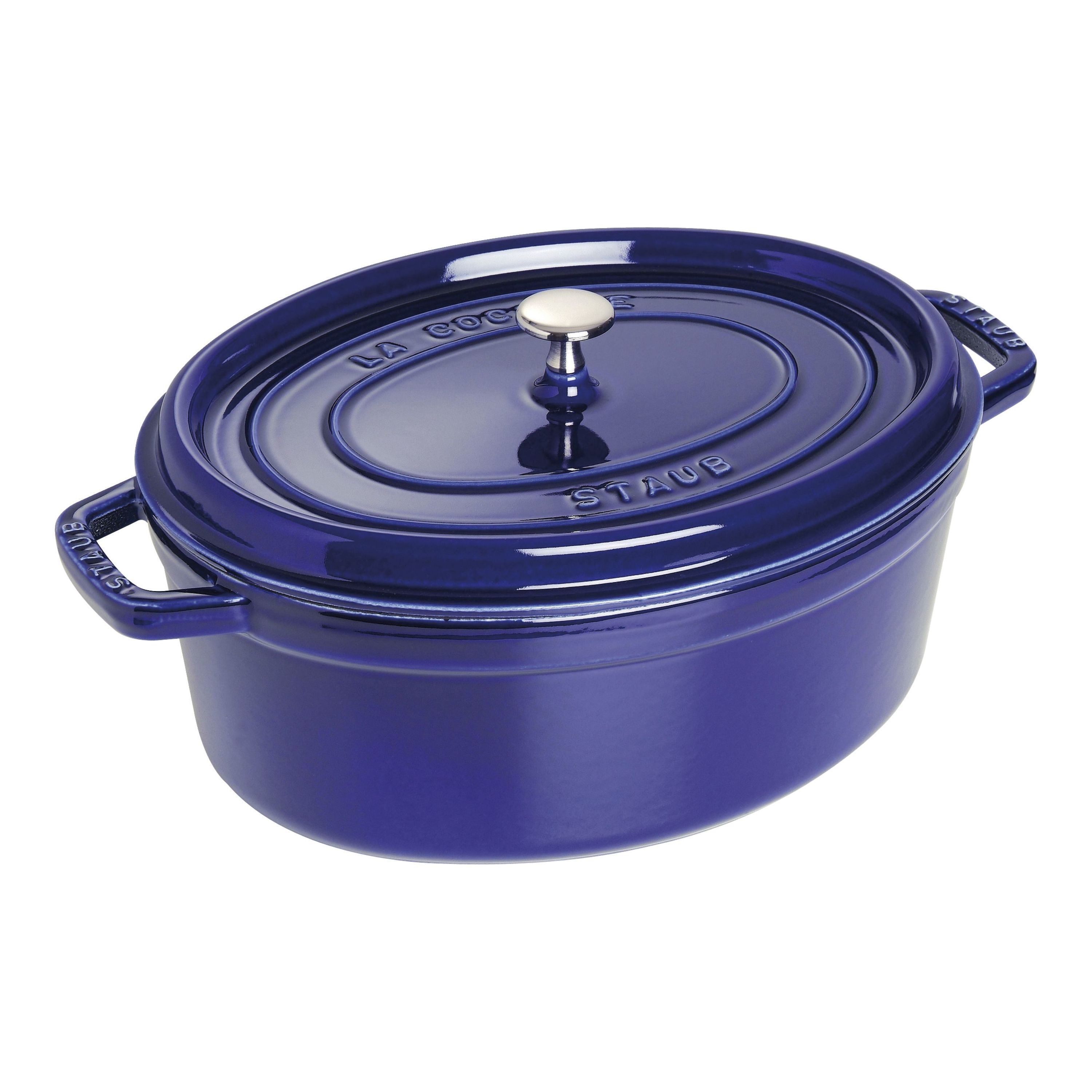 Staub La Cocotte ovale - 33 cm, blu scuro