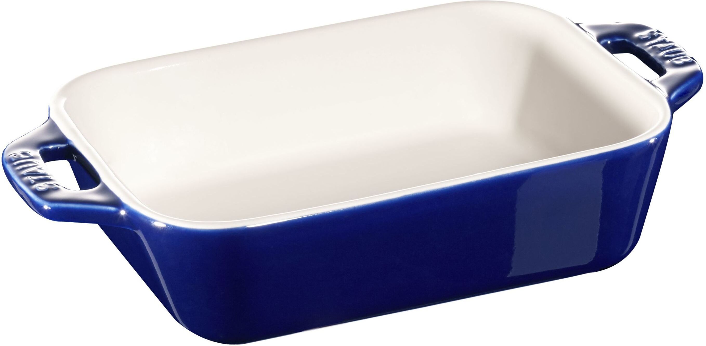 Staub Ceramique Pirofila rettangolare - 14 x 11 cm, blu scuro