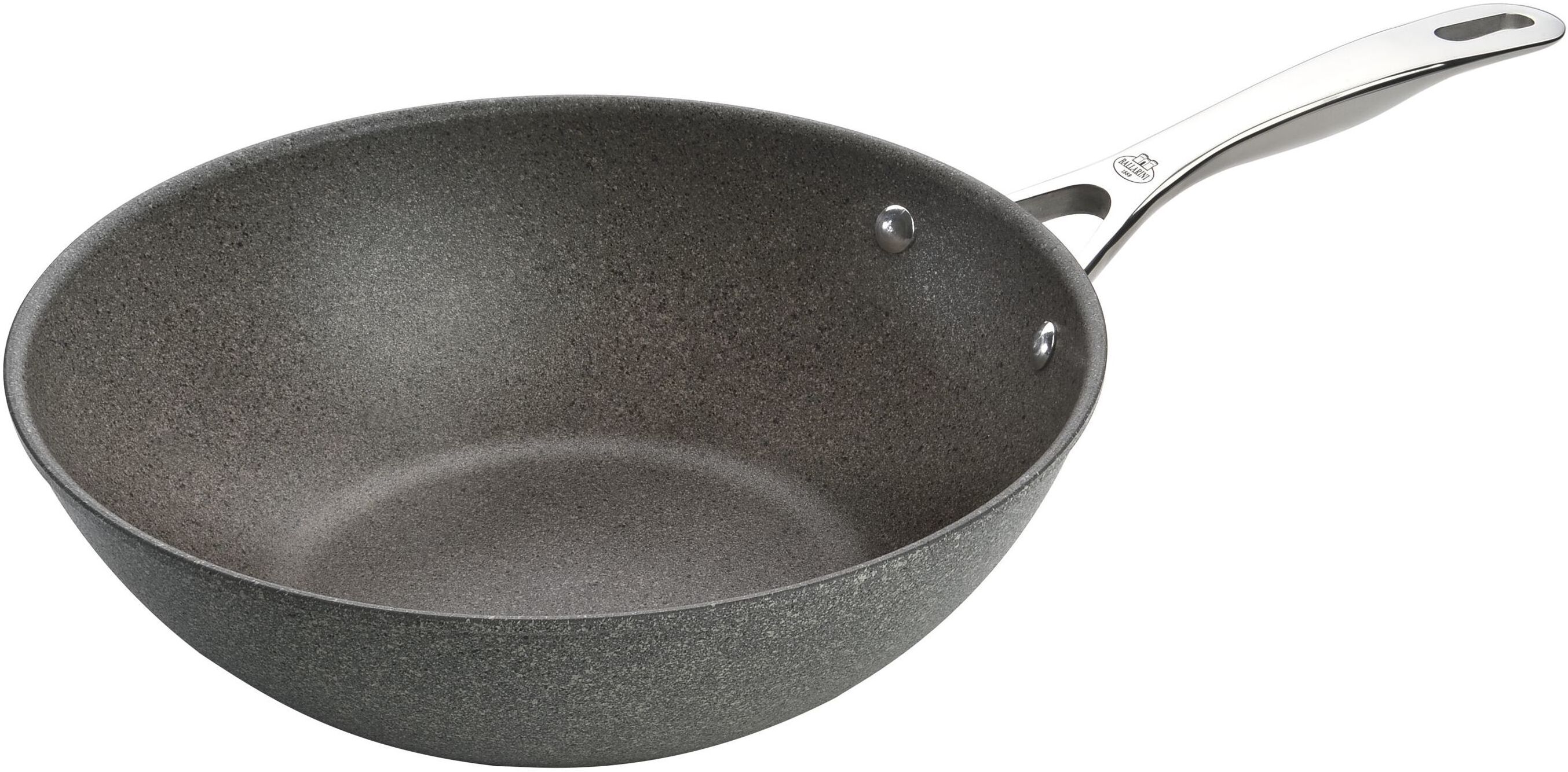 BALLARINI Salina Wok - 30 cm, alluminio, Granitium Titanium Extreme