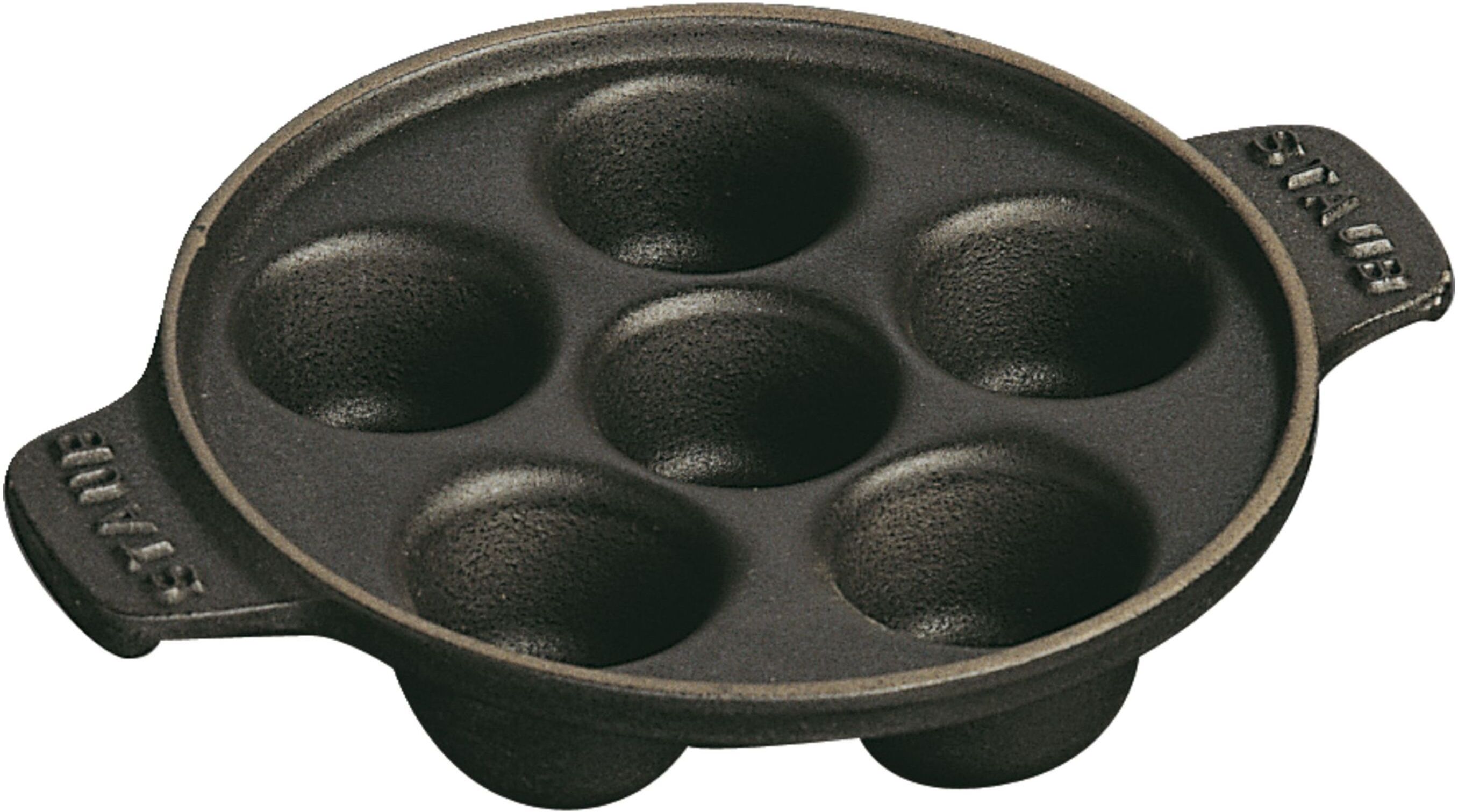 Staub Specialities Piatto per lumache rotondo - 14 cm, nero