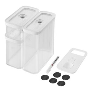 ZWILLING Fresh & Save CUBE Set, M / 5-pz., transparente-bianco