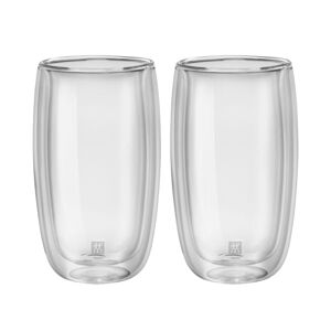 zwilling sorrento set di bicchieri da latte - 350 ml / 2-pz., vetro borosilicato