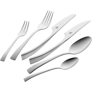 zwilling bellasera (matted) set di posate da degustazione - 72-pz, 18/10 acciaio inossidabile