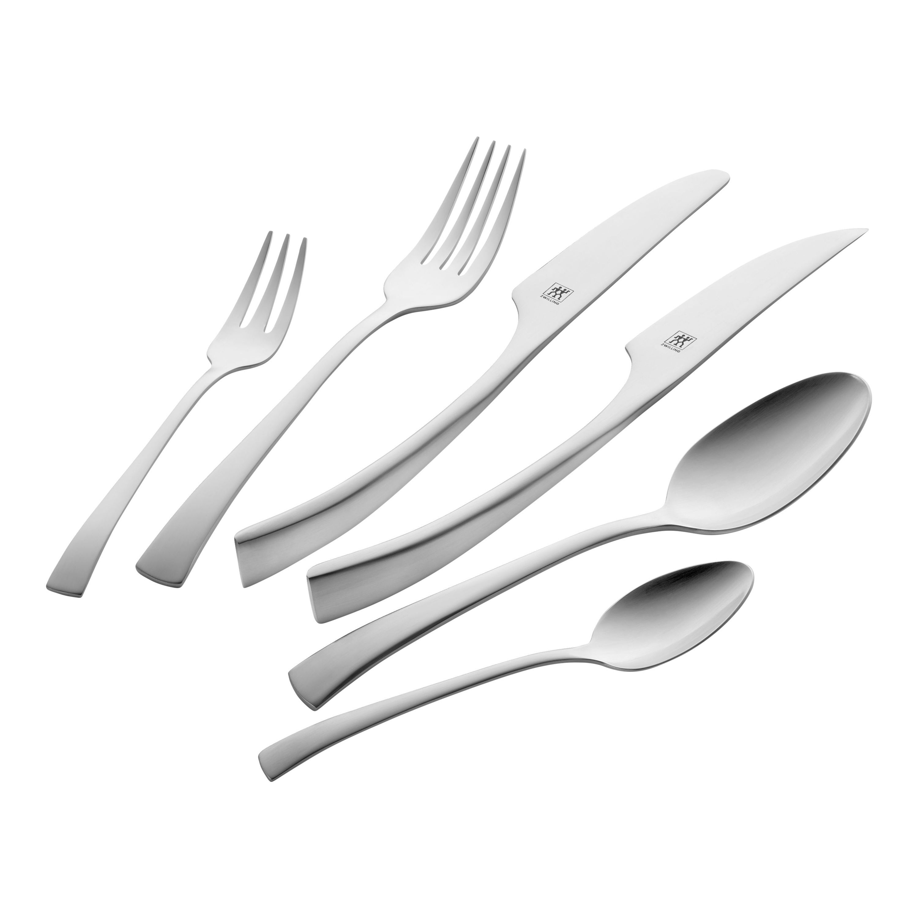 ZWILLING Bellasera (matted) Set di posate da degustazione - 72-pz, 18/10 acciaio inossidabile