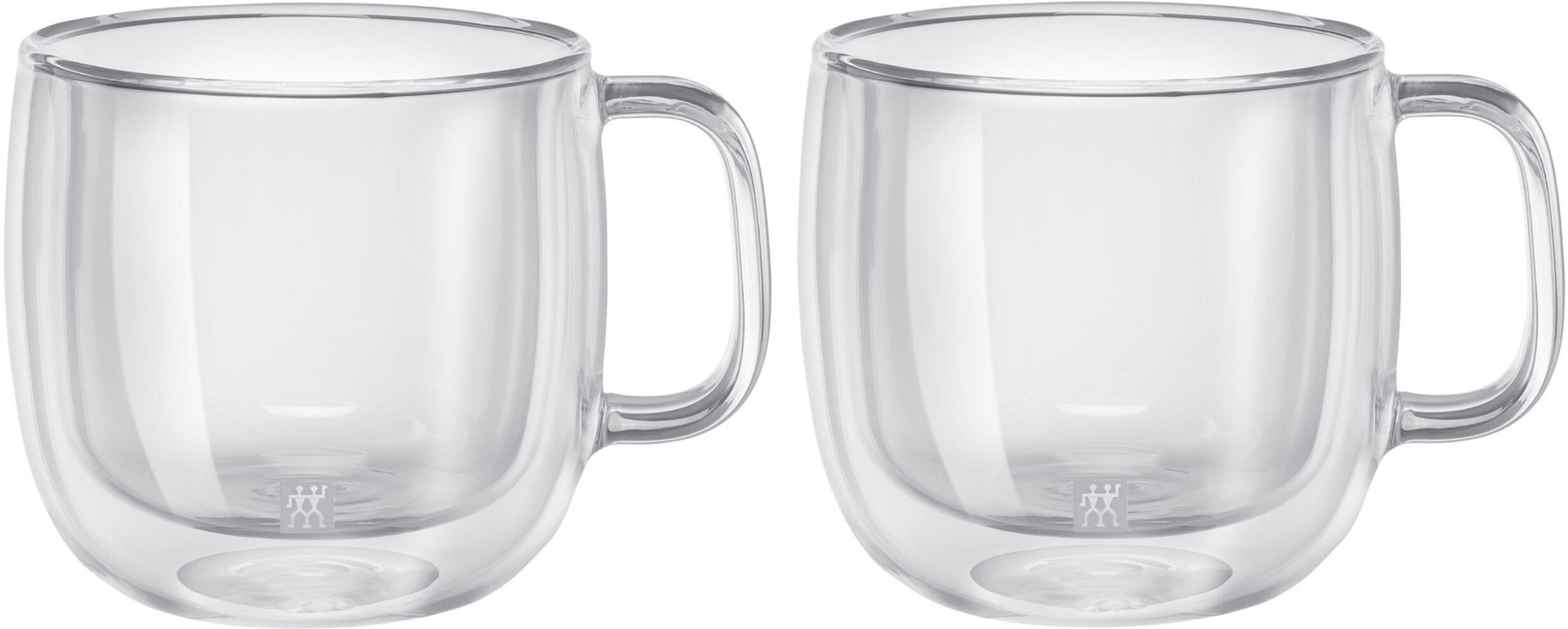 ZWILLING Sorrento Plus Set di bicchieri da cappuccino - 2-pz., vetro borosilicato