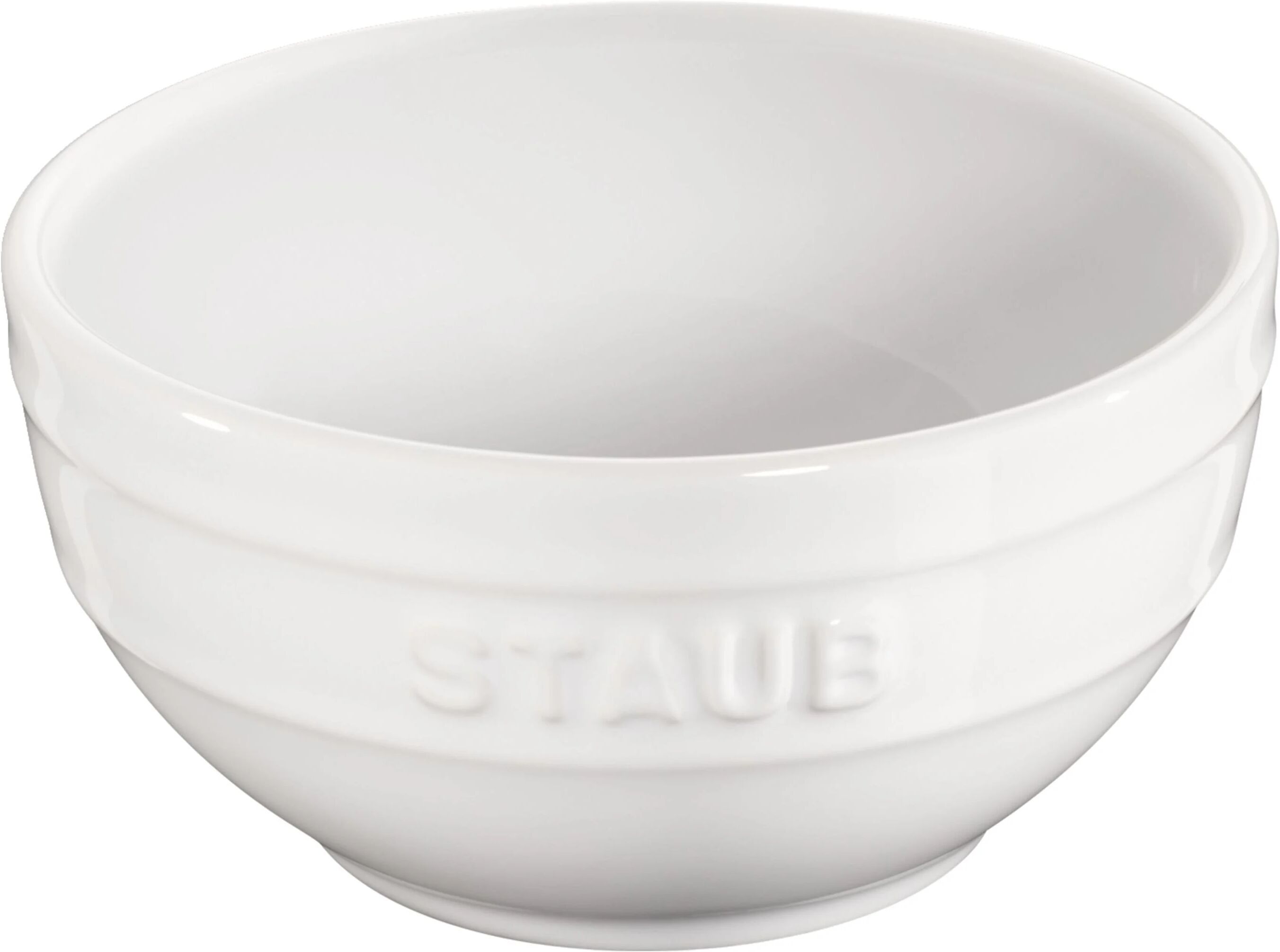 Staub Ceramique Ciotola rotonda - 12 cm, Colore bianco puro