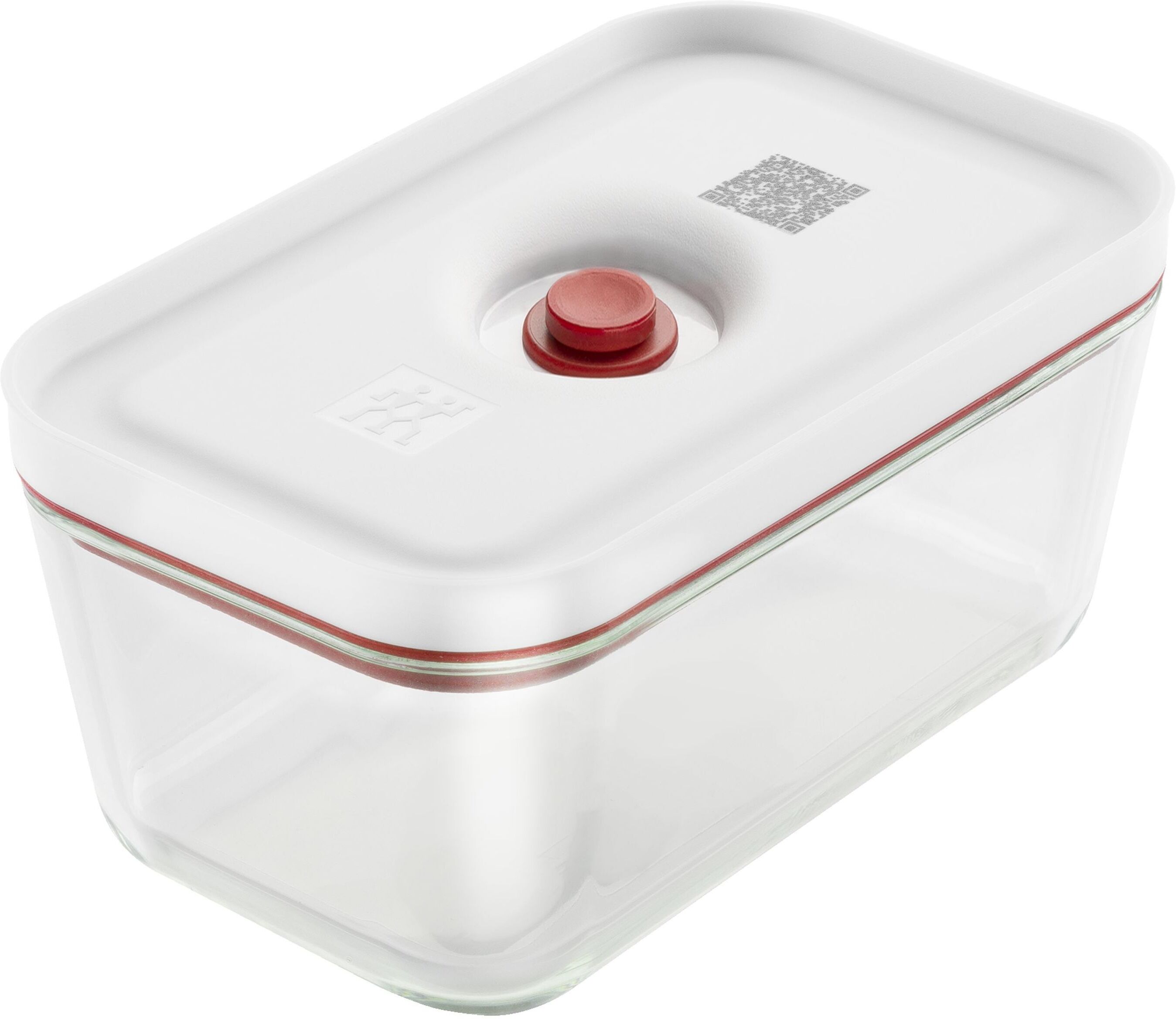 ZWILLING Fresh & Save Contenitore sottovuoto M, vetro, rosso