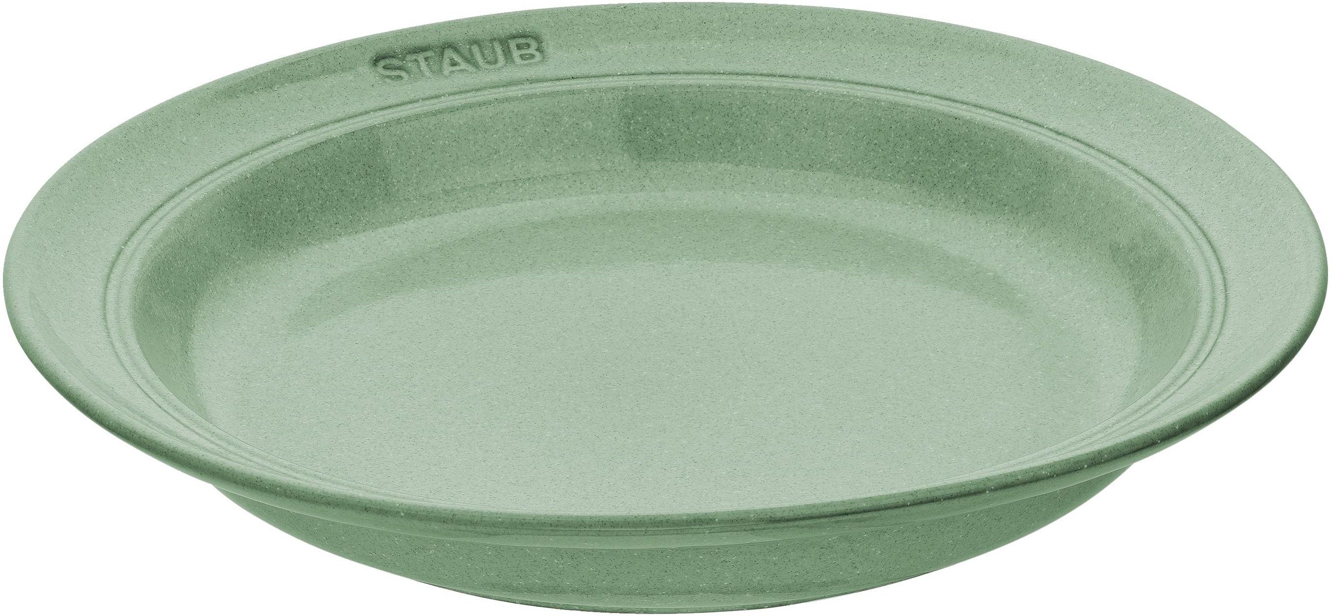 Staub Dining Line Piatto rotondo - 24 cm, salvia