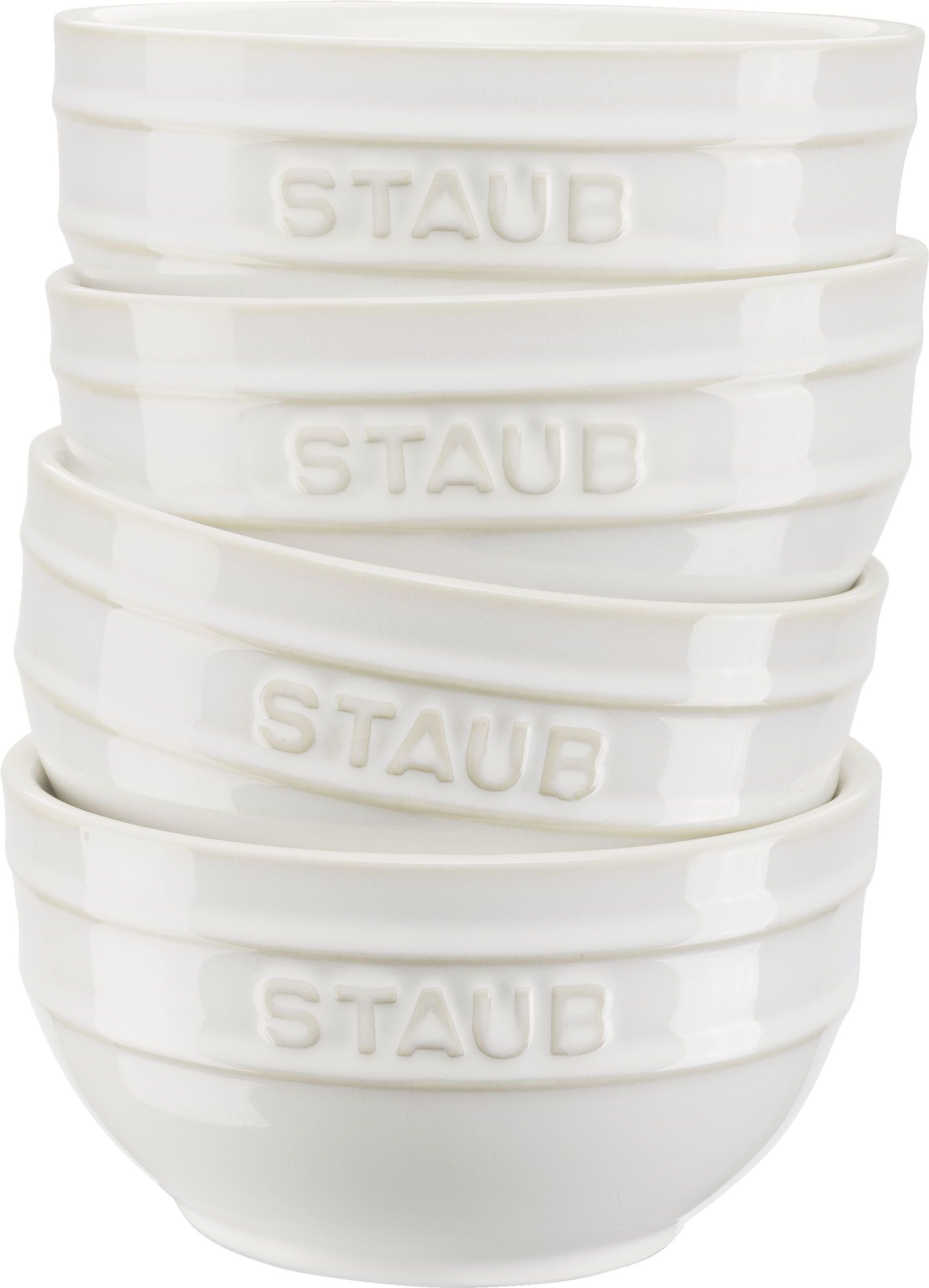 Staub Ceramique Set di ciotole - 4-pz., avorio