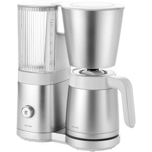 ZWILLING Enfinigy Macchina da caffè a filtro, 1,25 l, bianco-acciaio