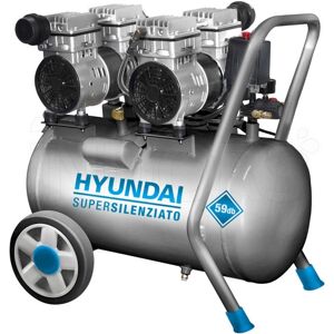 Hyundai 65706 - Compressore Senza Olio 50 L