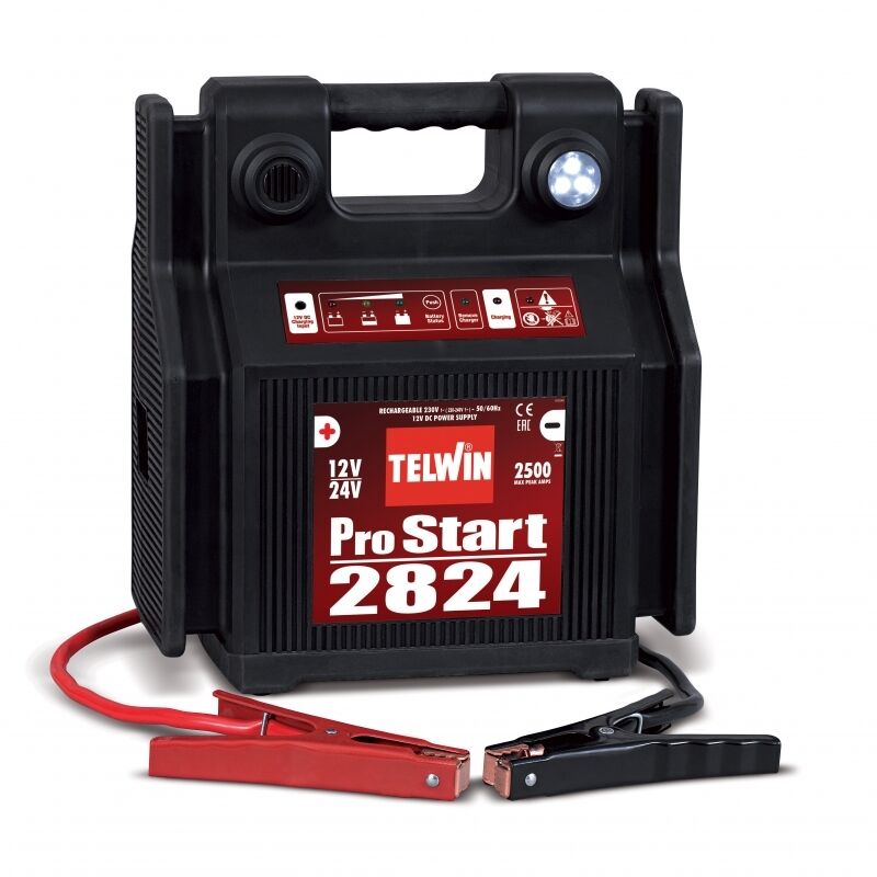 Telwin Pro Start 2824 - Avviatore Portatile a Batteria