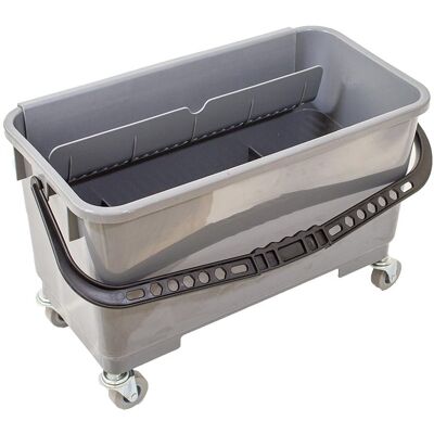 TWT V13900 Secchio 22 l - con ruote e strizzino TWT V13900 Secchio 22 l - con ruote e strizzino