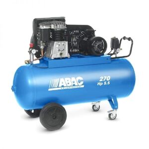 Abac PRO B6000 270 LT - Compressore Professionale 5,5 HP - CT5,5 Trifase Carrellato