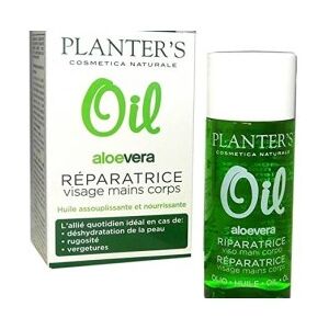 Planter's OLIO aloe RIPARATRICE ml 50 VISO MANI CORPO
