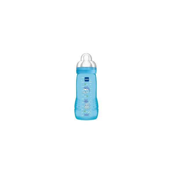 mam easy active ™ baby bottle 330ml deep ocean biberon