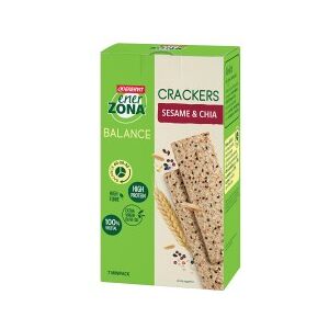 Enerzona Balance Snack Crackers Sesame & Chia 7 Minipack da 25 g