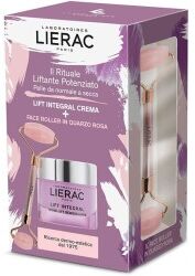 Lierac Rituale Liftante Potenziato Crema Liftante Rimodellante 50ml + Face Roller in Quarzo rosa