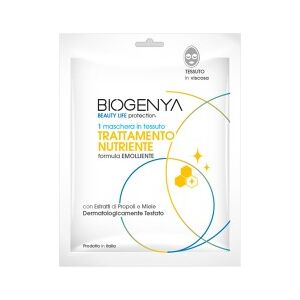 DIVA INTERNATIONAL Srl BIOGENYA Maschera viso in tessuto Trattamento Nutriente