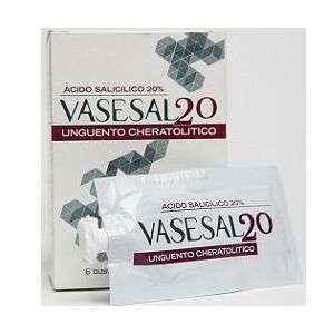 EUCARE Srl VASESAL 20 UNGUENTO 6 Bustine Acido Salicilico 20%