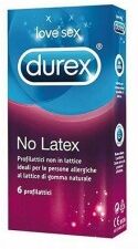 Durex NO LATEX 6 PROFILATTICI