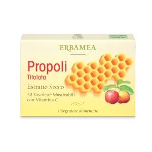 ERBAMEA Propoli 30 Tavolette Masticabili