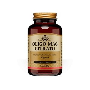 Solgar Oligo Mag CIitrato 60 Tavolette