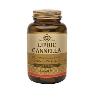 Solgar Lipoic Cannella 60 Capsule