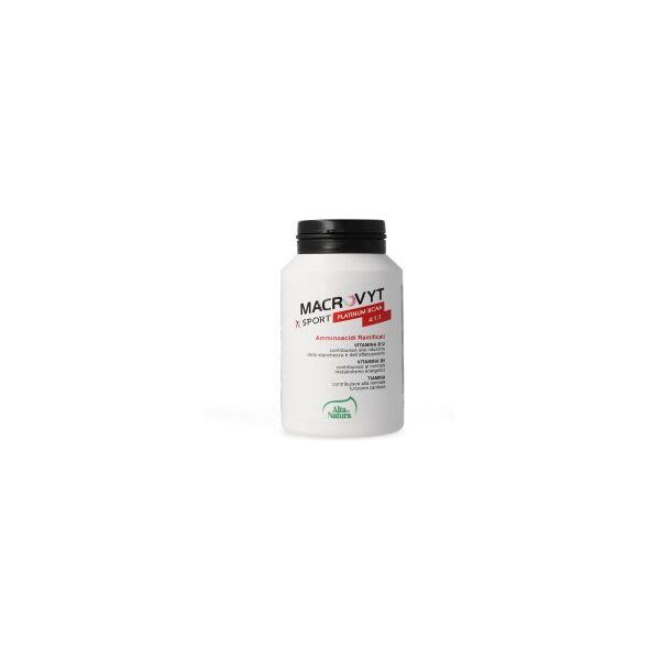 alta natura-inalme srl alta natura macrovyt sport platinum bcaa 4:1:1 100 compresse