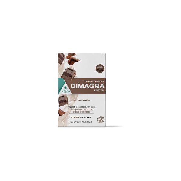 promopharma spa promopharma dimagra protein gusto cioccolato 10 bustine