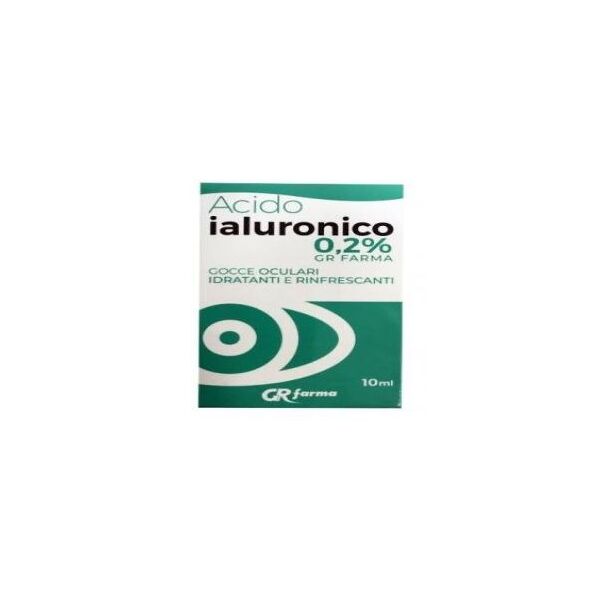 gr farma srl gr farma gocce oculari acido ialuronico idratanti e lubrificanti 10ml