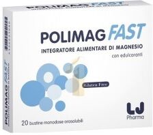 LJ PHARMA PoliMag Fast 20 bustine orosolubili