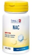 LONGLIFE NAC N-Acetil-Cisteina 500 MG 60 CPS