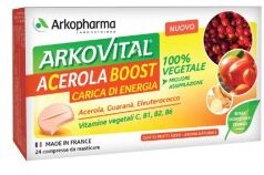 Arkopharma ARKOVITAL ACEROLA BOOST 24 COMPRESSE