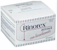 Gola Rinorex aerosol con bicarbonato 25 fiale