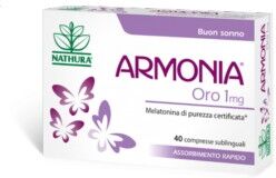 Nathura Armonia Oro 1 mg 40 Compresse