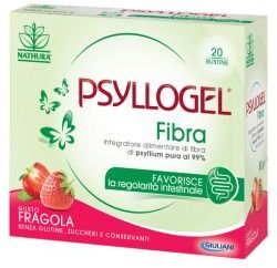 NATHURA GIULIANI(GIULIANI SpA) PSYLLOGEL Fibra Fragola 20 Bustine