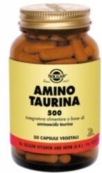 Solgar AMINO TAURINA 500 50 CAPSULE VEGETALI