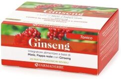 Farmaderbe Ginseng Tonico 20 Flaconcini 10ml