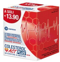 F&F Srl COLESTEROL ACT PLUS FORTE 30 COMPRESSE