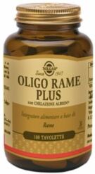 Solgar OLIGO RAME 100 PLUS TAVOLETTE