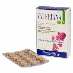 Pharmalife Research srl PHARMALIFE VALERIANA 100% 60 COMPRESSE