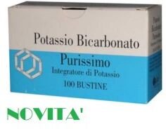 CABASSI & GIURIATI SUPRAVIT POTASSIO BICARBONATO PURISSIMO 100 Bustine da 0,117 gr.